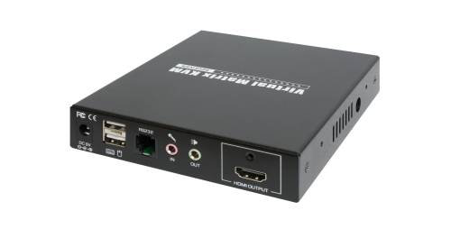 4K OSD-schaltbarer LAN Switching-Receiver, UNICLASS HX-131R mit OSD